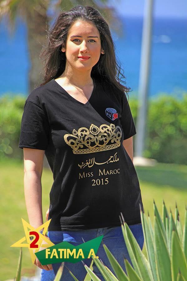 Fatima Zahra El Alami Miss Maroc 2015 contestant (Photo Credits Miss Maroc Official)